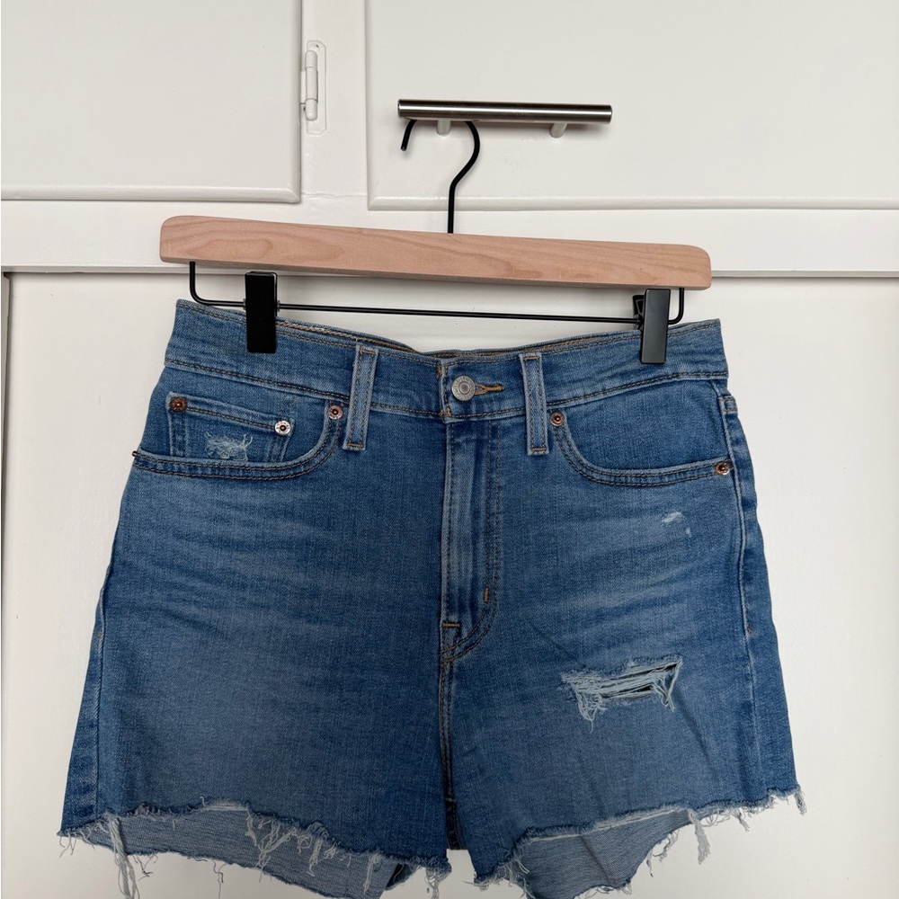 Levi’s Classic High Rise Denim Cutoff Shorts